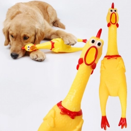 Dog Sounding Toy Small Size Screaming Chicken Pet Dog Toy Screaming Chicken