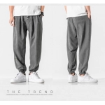 2022 Summer Mens Sports Pants Casual Plus Size Loose Sweatpants Male Jogging Joggers Trousers Gym Oversize Clothing Z331