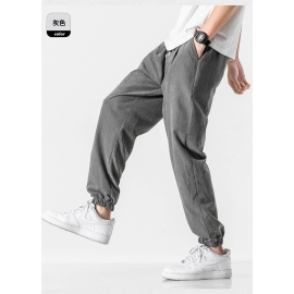 2022 Summer Mens Sports Pants Casual Plus Size Loose Sweatpants Male Jogging Joggers Trousers Gym Oversize Clothing Z331